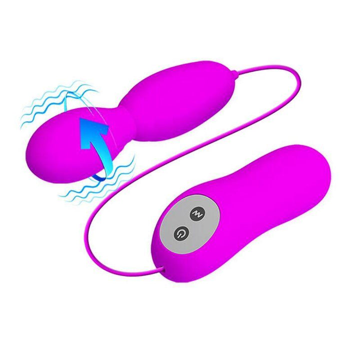 PRETTY LOVE - VEGA ROTATIONS- UND VIBRATIONSMASSAGER 12 FUCHSIA-FUNKTIONEN - INTIM SPACE Online Sexshop