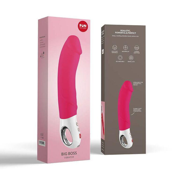 FUN FACTORY - BIG BOSS G5 VIBRATOR ROSA - INTIM SPACE Online Sexshop