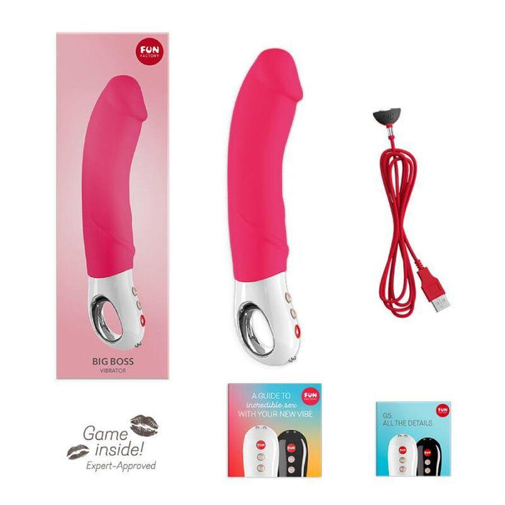 FUN FACTORY - BIG BOSS G5 VIBRATOR ROSA - INTIM SPACE Online Sexshop