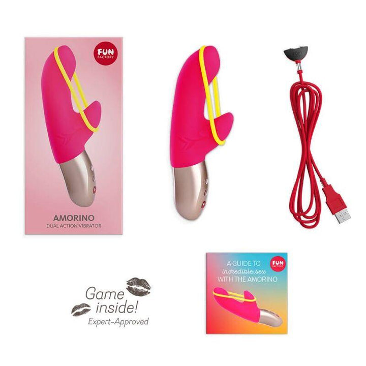 FUN FACTORY - AMORINO PINK/FLUO GELB - INTIM SPACE Online Sexshop