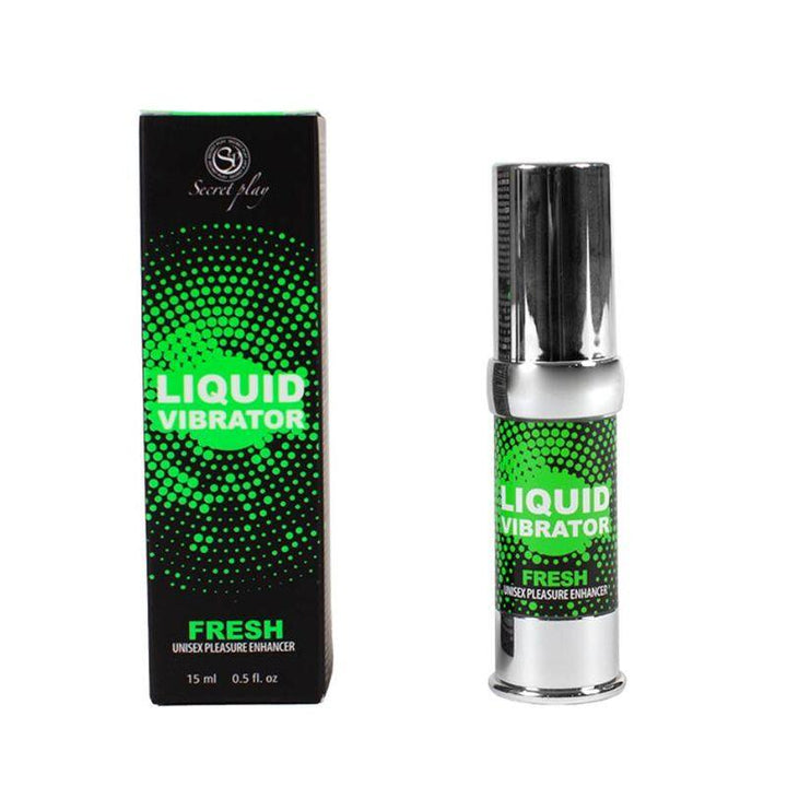 SECRETPLAY - FLÜSSIG VIBRATOR FRESH VERGNÜGENSSTIMULATOR - INTENSIFIERER 15 ML - INTIM SPACE Online Sexshop