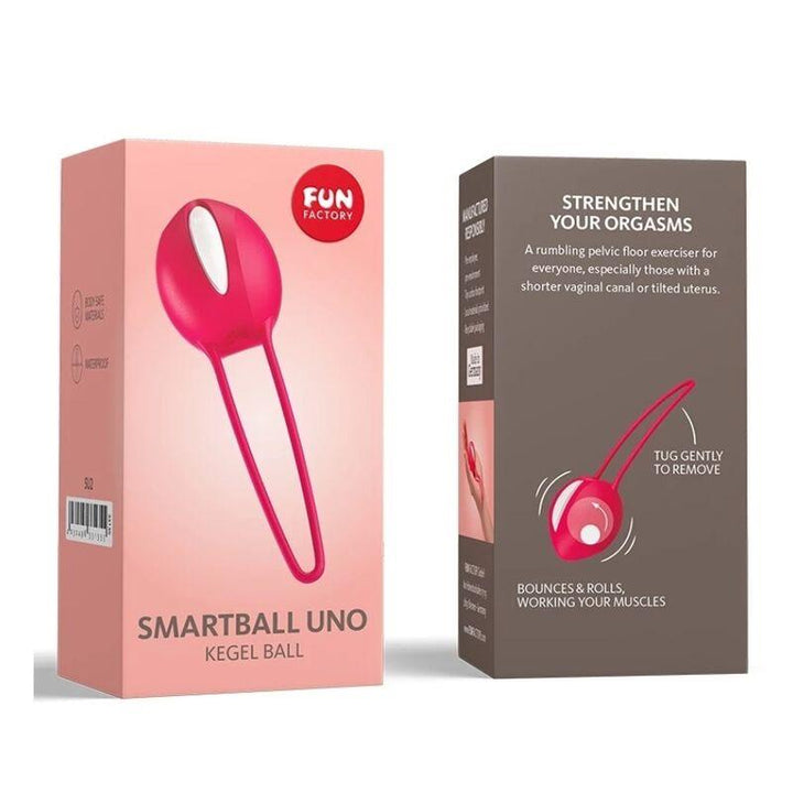 FUN FACTORY - SMARTBALL UNO WEISS/INDIEN ROT - INTIM SPACE Online Sexshop