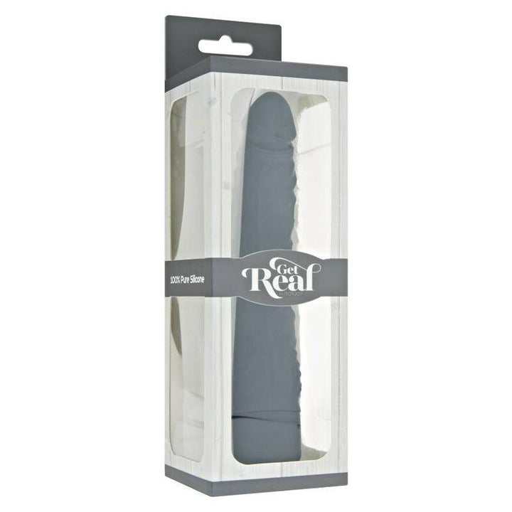 GET REAL - KLASSISCHER SCHLANKER VIBRATOR SCHWARZ - INTIM SPACE Online Sexshop