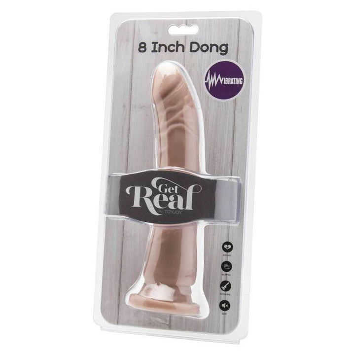 GET REAL - DONG 20,5 CM VIBRIERENDE HAUT - INTIM SPACE Online Sexshop