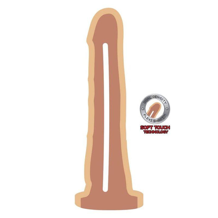 GET REAL - DUAL DENSITY DONG 19 CM HAUT - INTIM SPACE Online Sexshop