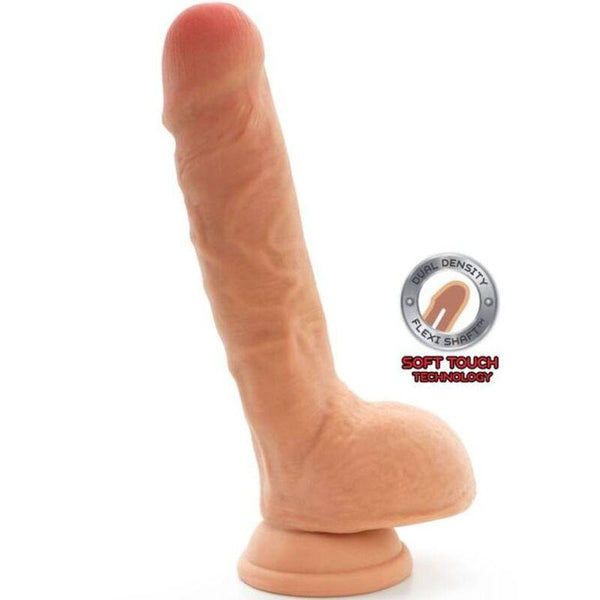 GET REAL - DUAL DENSITY DILDO 25,5 CM HOLEN HAUT - INTIM SPACE Online Sexshop