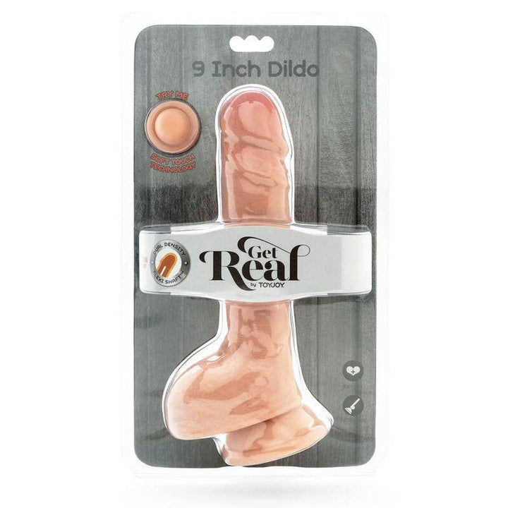 GET REAL - DUAL DENSITY DILDO 25,5 CM HOLEN HAUT - INTIM SPACE Online Sexshop