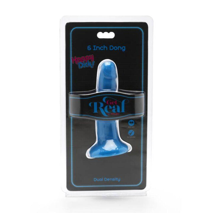 GET REAL - HAPPY DICKS DONG 12 CM BLAU - INTIM SPACE Online Sexshop