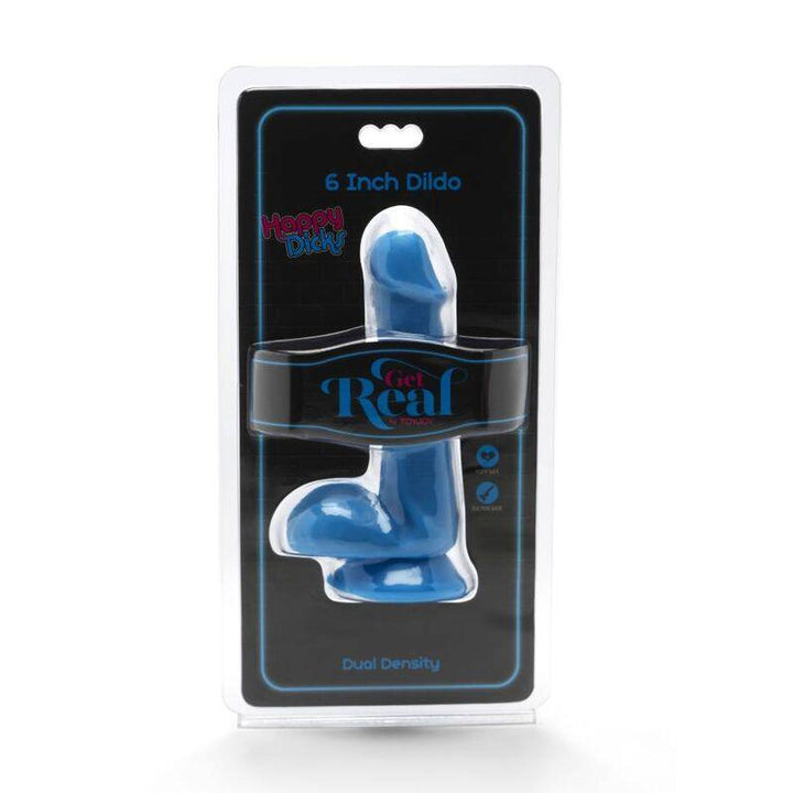 GET REAL - HAPPY DICKS DILDO 12 CM BLLE BLAU - INTIM SPACE Online Sexshop