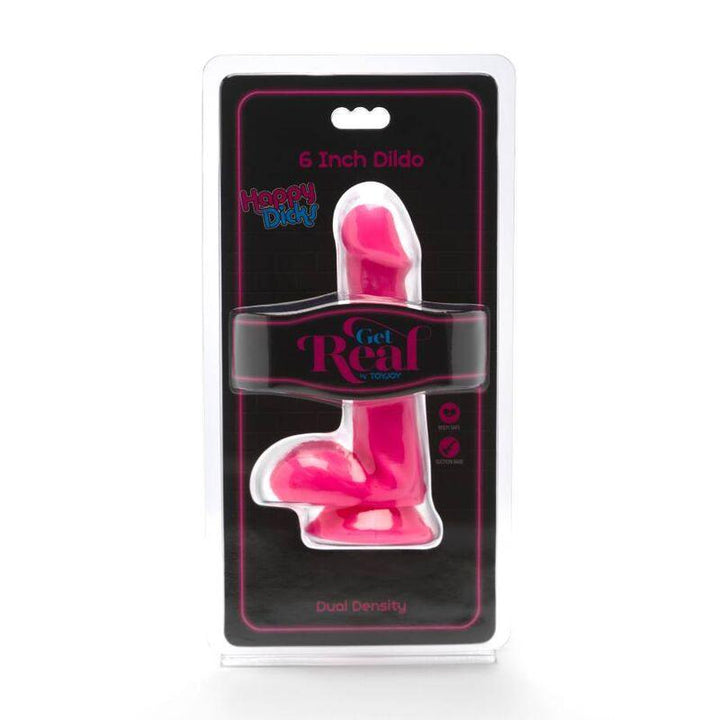 GET REAL - HAPPY DICKS DILDO 12 CM BLLE ROSA - INTIM SPACE Online Sexshop