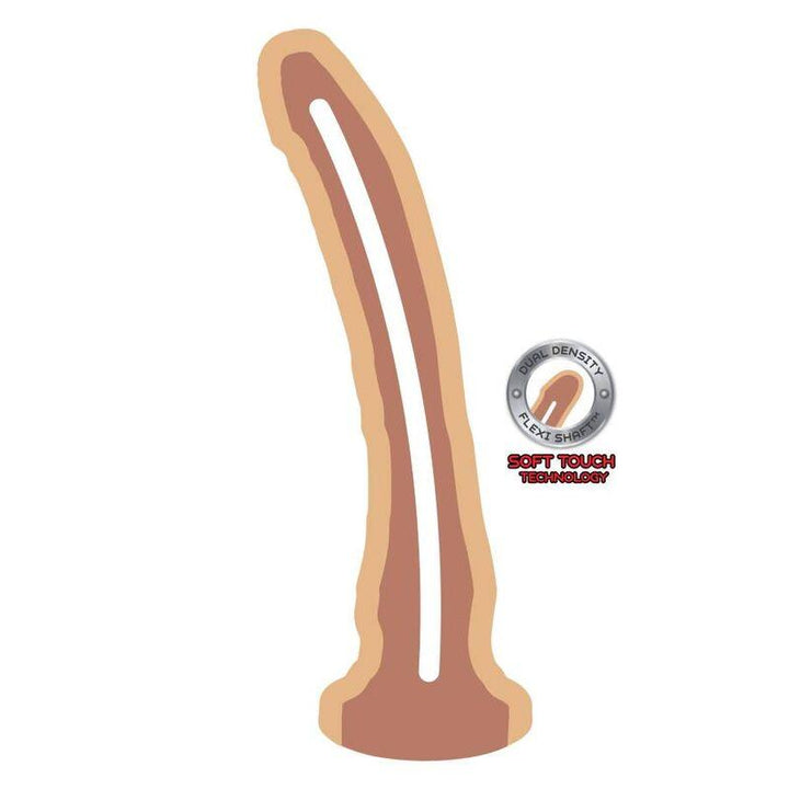 GET REAL - DUAL DENSITY DONG 20,5 CM HAUT - INTIM SPACE Online Sexshop