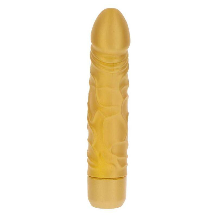 GET REAL - GOLD DICKER ORIGINAL VIBRATOR GOLD - INTIM SPACE Online Sexshop