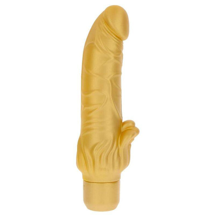 GET REAL - GOLD DICKER STIM VIBRATOR GOLD - INTIM SPACE Online Sexshop