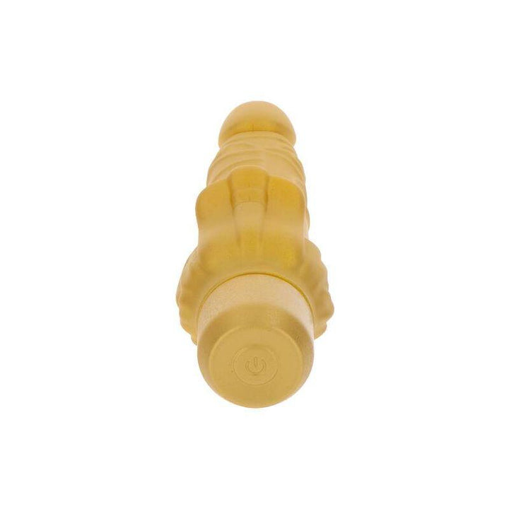 GET REAL - GOLD DICKER STIM VIBRATOR GOLD - INTIM SPACE Online Sexshop