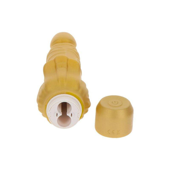 GET REAL - GOLD DICKER STIM VIBRATOR GOLD - INTIM SPACE Online Sexshop