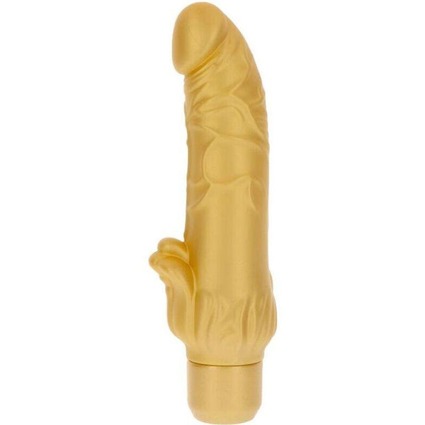 GET REAL - GOLD DICKER STIM VIBRATOR GOLD - INTIM SPACE Online Sexshop