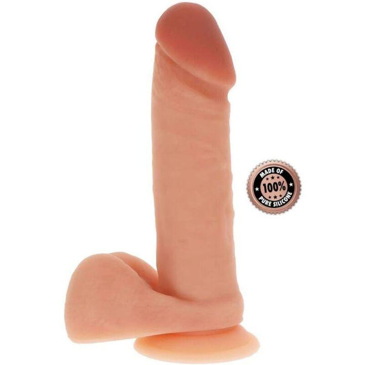 GET REAL - SILIKONDILDO 20,5 CM MIT KUGELN HAUT - INTIM SPACE Online Sexshop