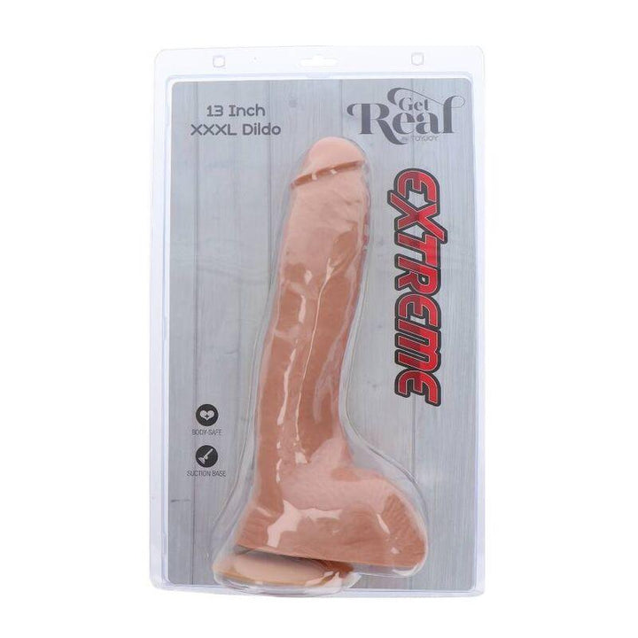 GET REAL - EXTREMER XXXL-DILDO 34 CM HAUT - INTIM SPACE Online Sexshop