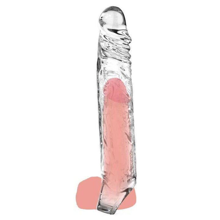 GET REAL - VERLNGERUNGSHÜLSE XLARGE TRANSPARENT - INTIM SPACE Online Sexshop