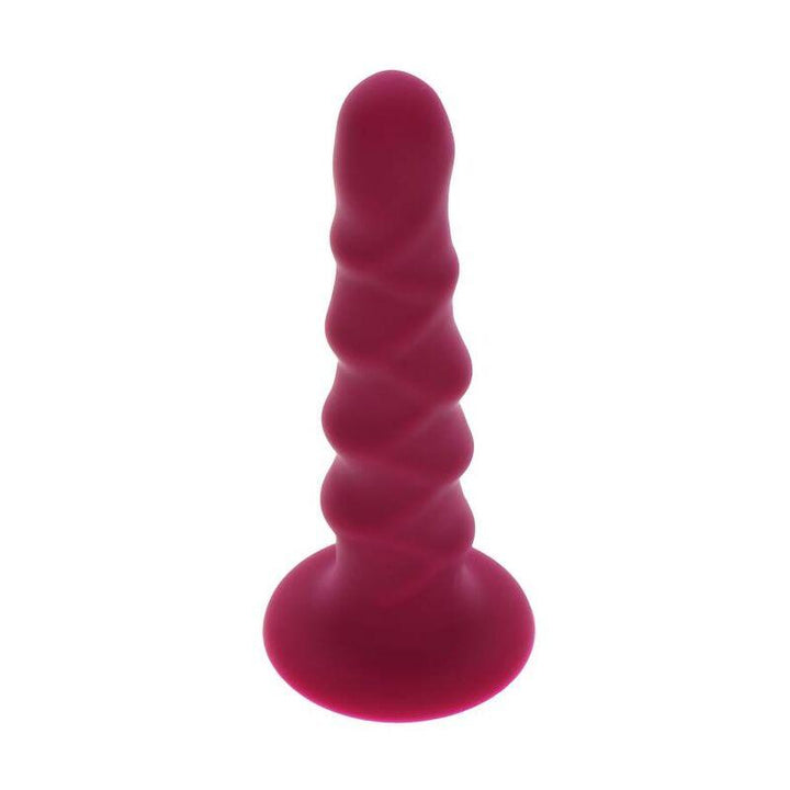 GET REAL - RIBBED DONG 12 CM ROT - INTIM SPACE Online Sexshop