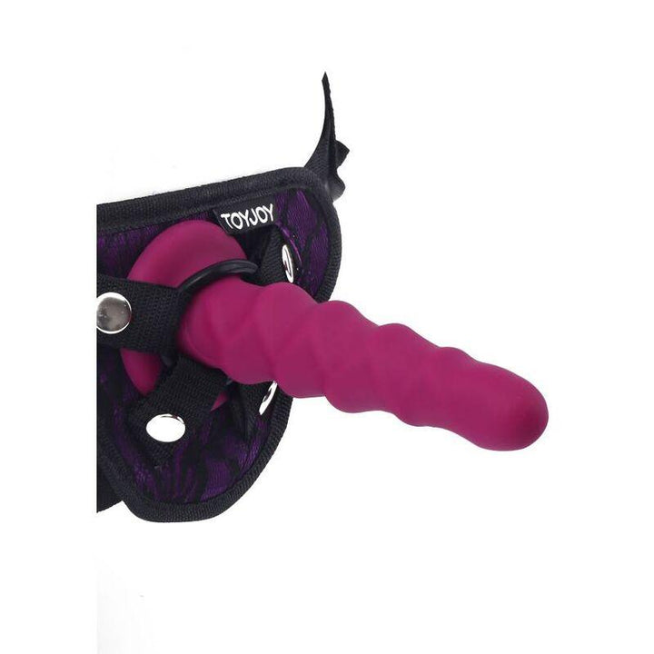 GET REAL - RIBBED DONG 12 CM ROT - INTIM SPACE Online Sexshop