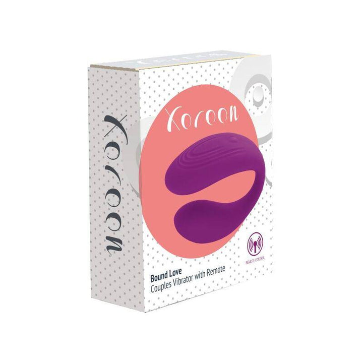 XOCOON - GEBUNDENER VIBRATOR FÜR LIEBESPAARE, LILA - INTIM SPACE Online Sexshop