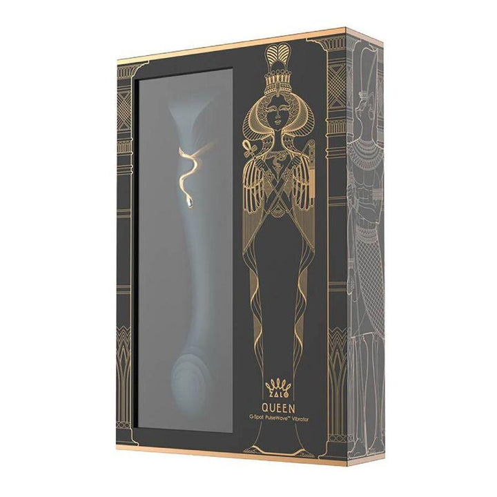 ZALO - QUEEN G-SPOT PULS WAVE VIBE GRÜN - INTIM SPACE Online Sexshop