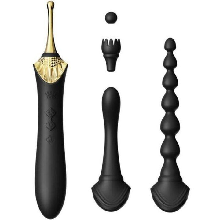 ZALO - BESS - CLITORAL MASSAGER BLACK - INTIM SPACE Online Sexshop