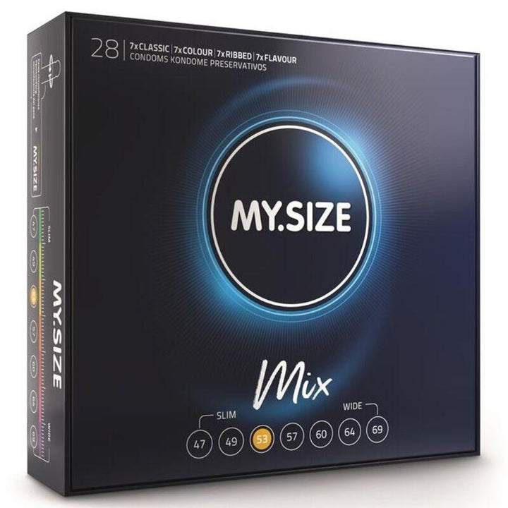 MY SIZE - MIX KONDOME 53 MM 28 EINHEITEN - INTIM SPACE Online Sexshop