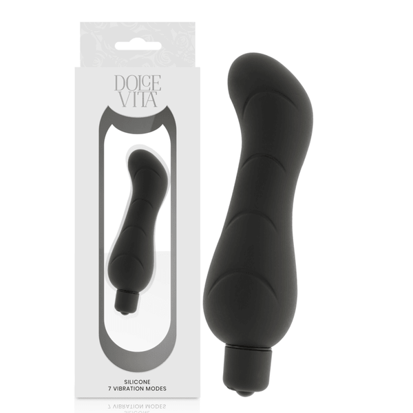 DOLCE VITA - G-SPOT BLACK SILICONE - INTIM SPACE Online Sexshop