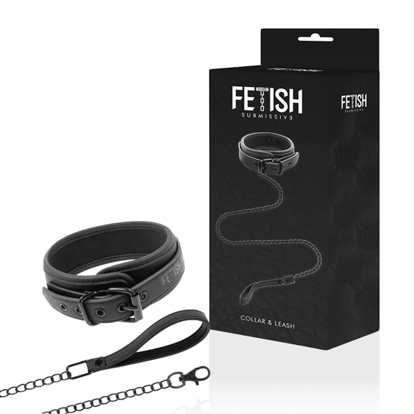 FETISH SUBMISSIVE - KETTENHALSKETTE MIT NOPRENE-FUTTER - INTIM SPACE Online Sexshop