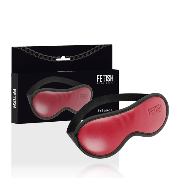 FETISH SUBMISSIVE DARK ROOM - VEGANE LEDERMASKE MIT NEOPRENFUTTER - INTIM SPACE Online Sexshop