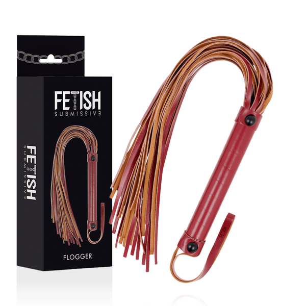 FETISH SUBMISSIVE DARK ROOM - PEITSCHE AUS VEGANEM LEDER - INTIM SPACE Online Sexshop