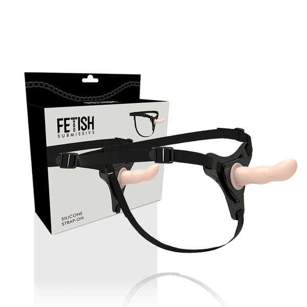 FETISH SUBMISSIVE HARNESS - FLEISCH-SILIKON-G-SPOT 12,5 CM - INTIM SPACE Online Sexshop