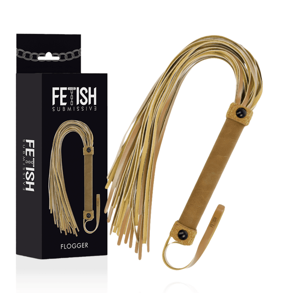 FETISH SUBMISSIVE ORIGEN - PEITSCHE AUS VEGANEM LEDER - INTIM SPACE Online Sexshop