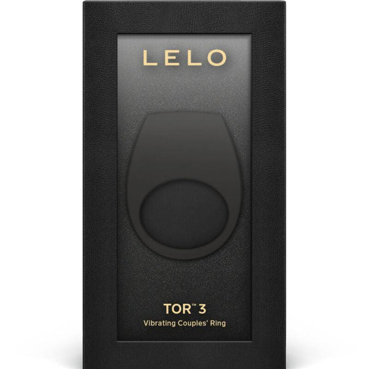 LELO - TOR - SCHWARZER VIBRATORRING - INTIM SPACE Online Sexshop