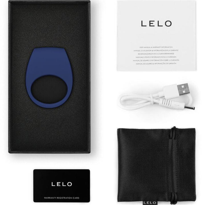 LELO - TOR - BLAUER VIBRATORRING - INTIM SPACE Online Sexshop