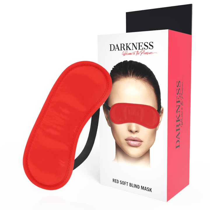 DARKNESS - GERADE ROTE MASKE - INTIM SPACE Online Sexshop