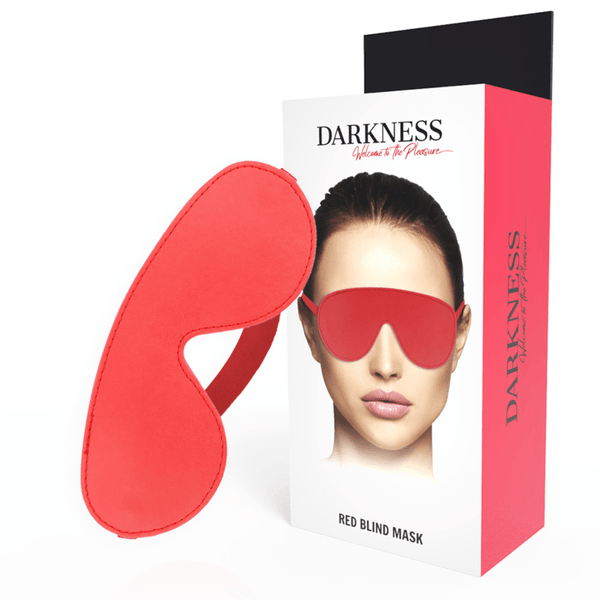 DARKNESS - HOCHWERTIGE ROTE MASKE - INTIM SPACE Online Sexshop