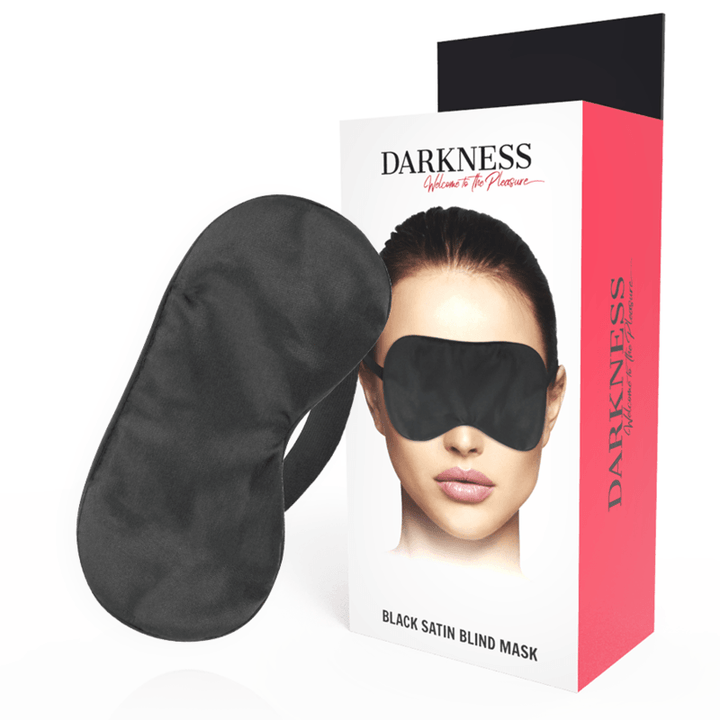 DARKNESS - SCHWARZE BASIC-MASKE - INTIM SPACE Online Sexshop