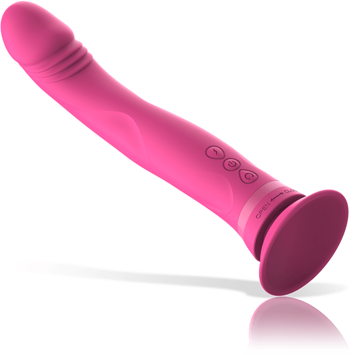 INTENSE - MICHELANGELO ROSA SILIKON-VIBRATOR-DILDO - INTIM SPACE Online Sexshop