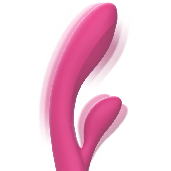 INTENSE - LUIGI RABBIT VIBRATOR ROSA FLÜSSIGES SILIKON - INTIM SPACE Online Sexshop