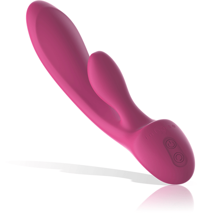 INTENSE - LUIGI RABBIT VIBRATOR ROSA FLÜSSIGES SILIKON - INTIM SPACE Online Sexshop