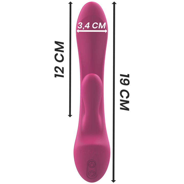 INTENSE - LUIGI RABBIT VIBRATOR ROSA FLÜSSIGES SILIKON - INTIM SPACE Online Sexshop