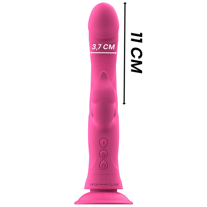 INTENSE - JULIO RABBIT VIBRATOR ROSA SILIKON - INTIM SPACE Online Sexshop