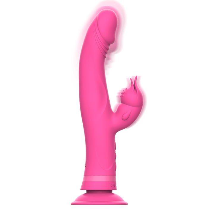 INTENSE - JULIO RABBIT VIBRATOR ROSA SILIKON - INTIM SPACE Online Sexshop