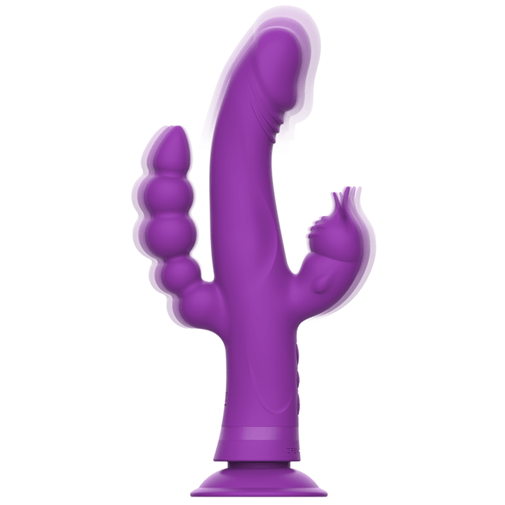 INTENSE - CASANOVA RABBIT SILIKONVIBRATOR DREIFACHMOTOR LILA - INTIM SPACE Online Sexshop