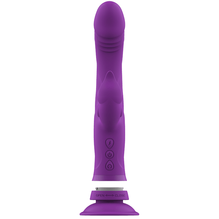 INTENSE - CASANOVA RABBIT SILIKONVIBRATOR DREIFACHMOTOR LILA - INTIM SPACE Online Sexshop