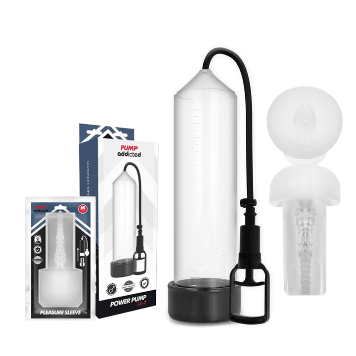 PUMP ADDICTED - RX7 TRANSPARENT MIT MASTURBATOR - INTIM SPACE Online Sexshop