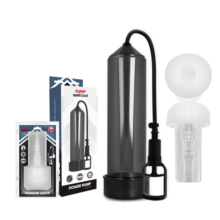 PUMP ADDICTED - RX7 SCHWARZ MIT MASTURBATOR - INTIM SPACE Online Sexshop